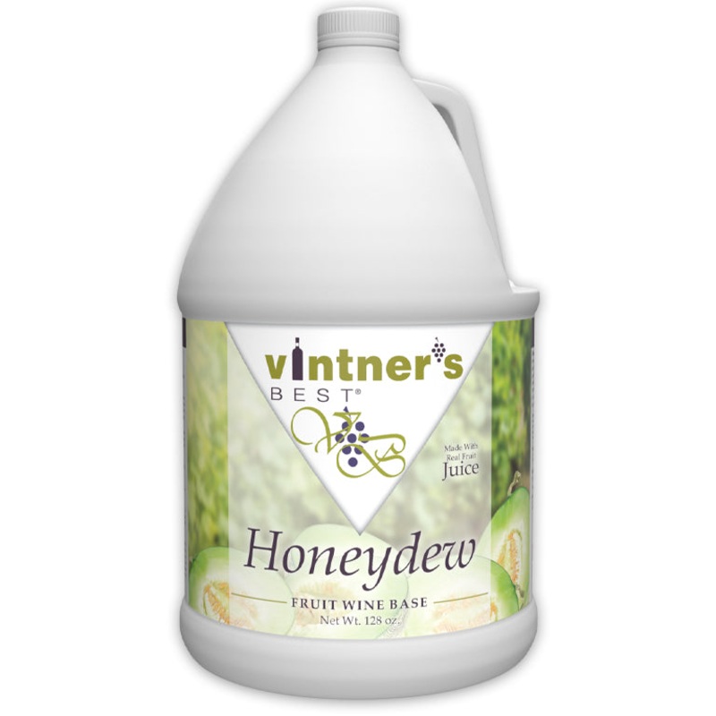 Vintner’s Best Honeydew Fruit Wine Base 128 oz.