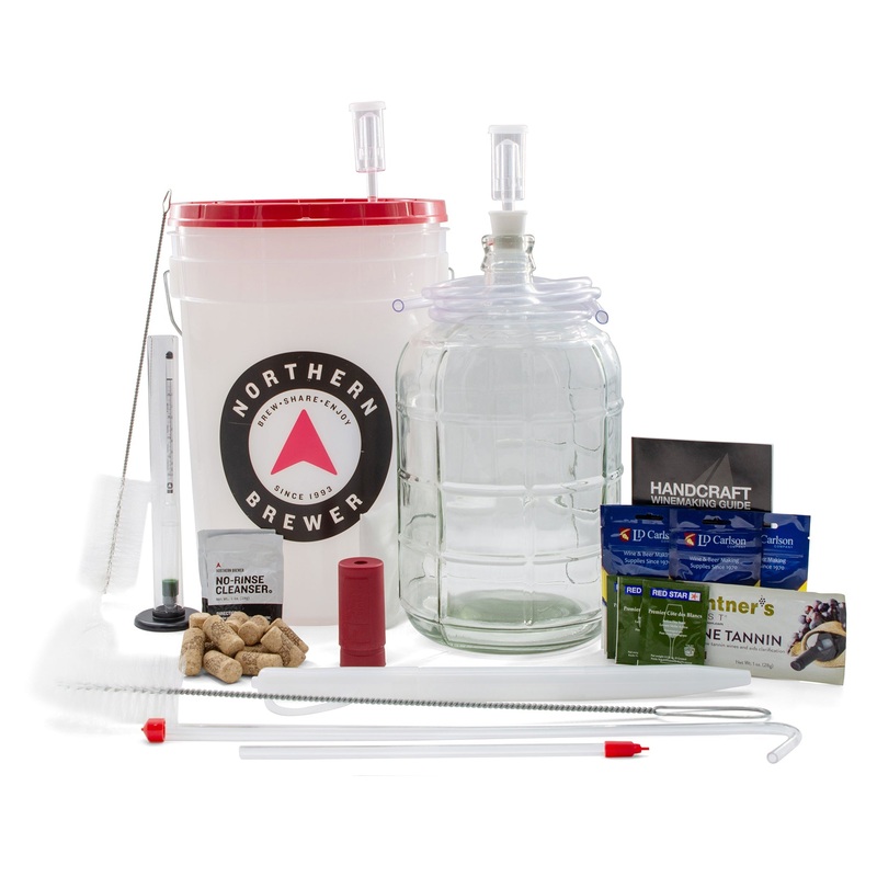 Master Vintner Fresh Harvest 3 Gal Fruit Wine Making Kit