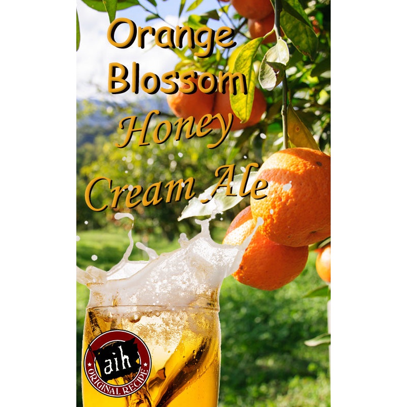 Orange Blossom Honey Cream Ale Recipe Kit