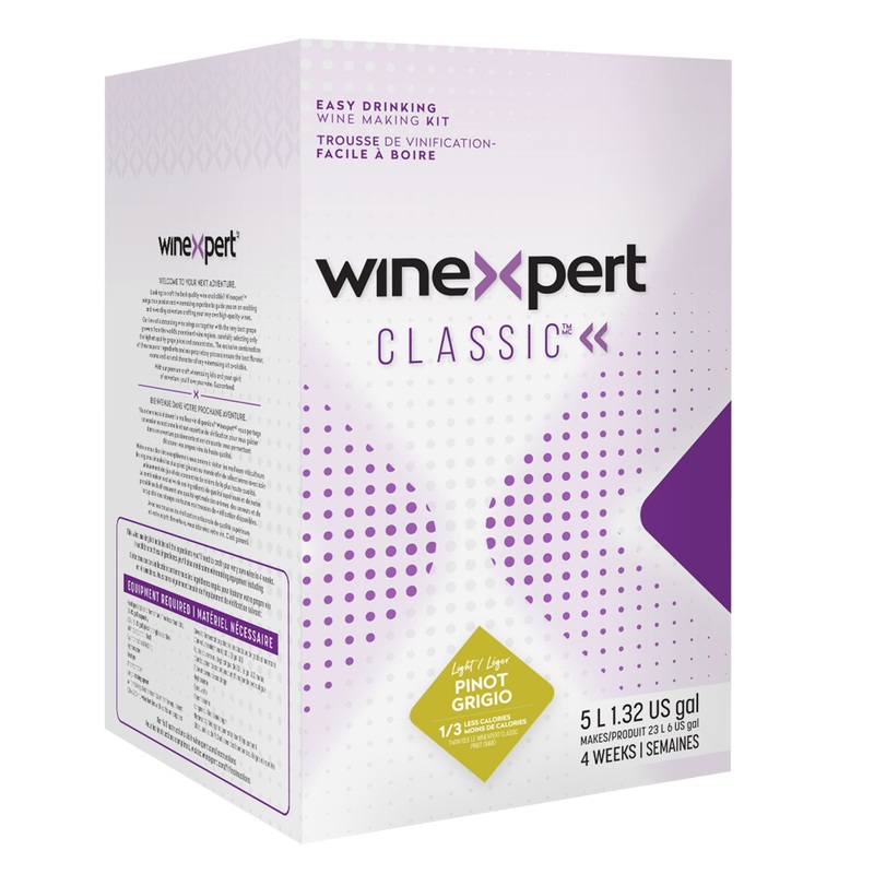 Pinot Grigio Wine Kit – Winexpert Classic Light