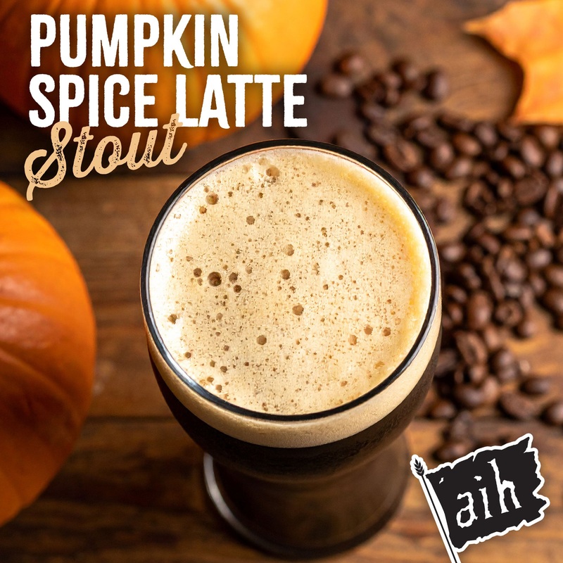 Pumpkin Spice Latte Stout Extract Beer Recipe Kit