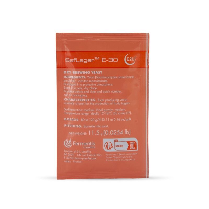 SafLager E-30 Lager Dry Yeast – Fermentis