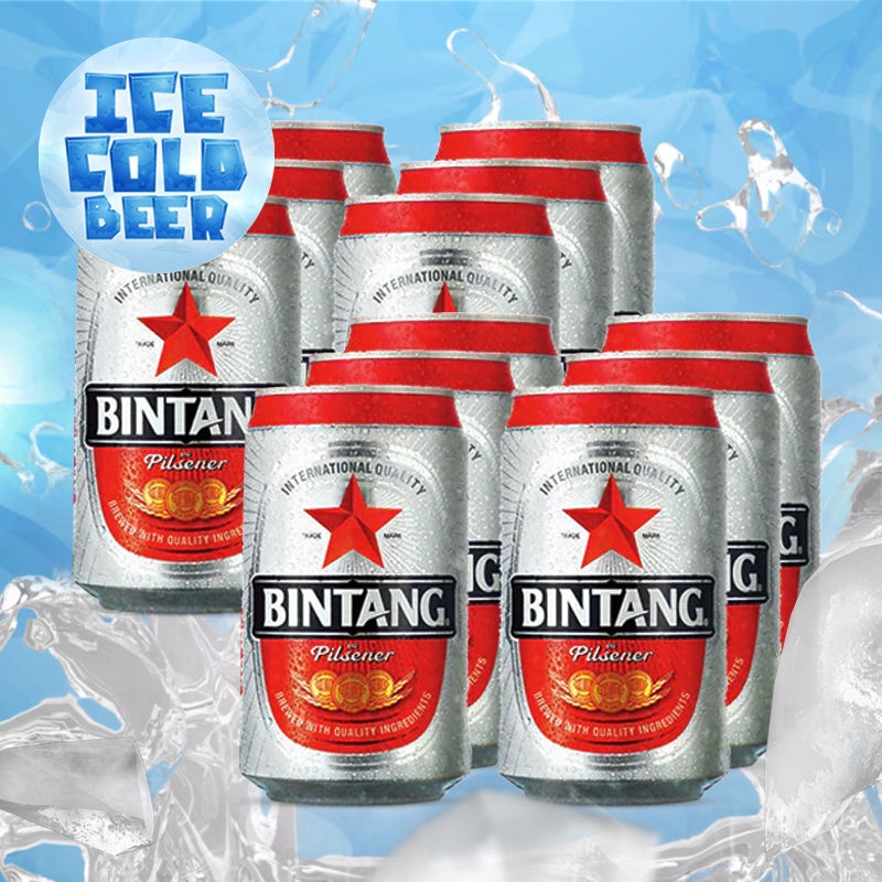 Bundle 12 Beer Bintang can – 320ml