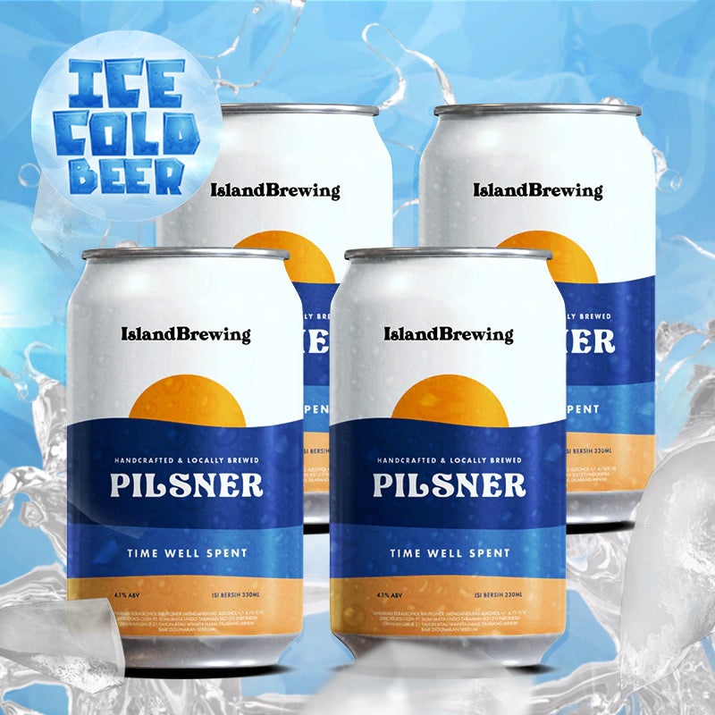 Island Brewing – Pilsener – 4 Can