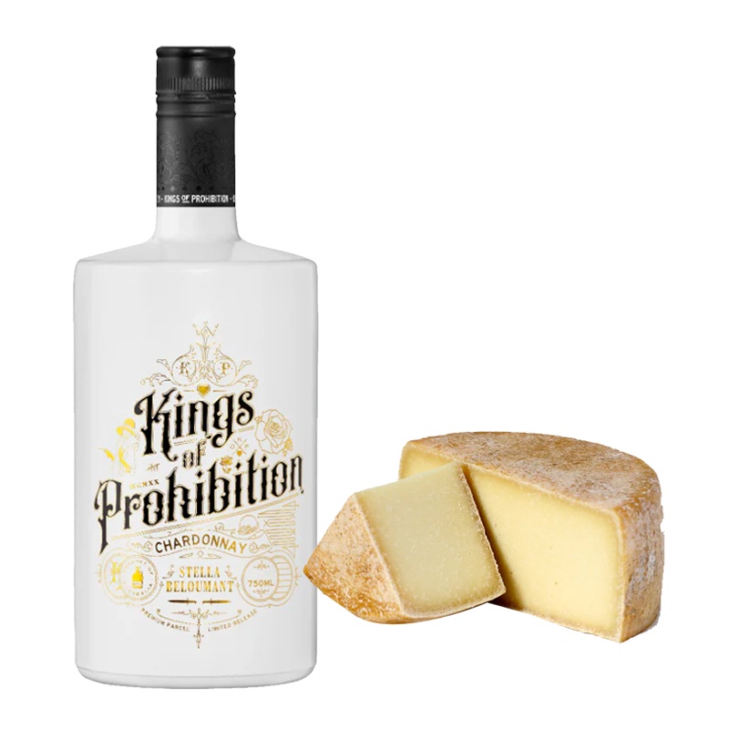 King Of Prohibition Chardonnay + Free cheese