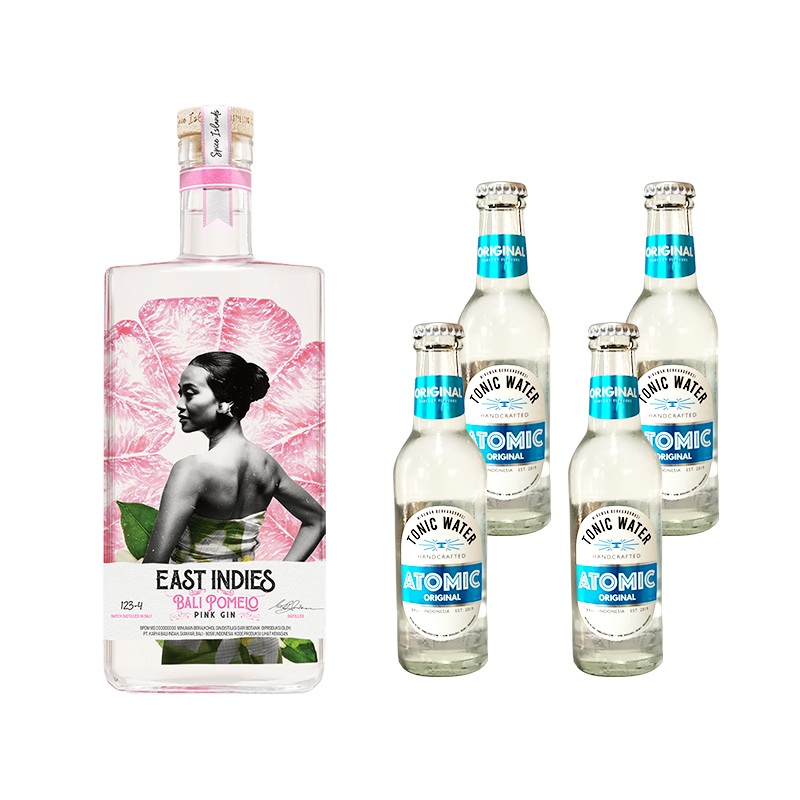 After Eight: East Indies Bali Pomelo Pink Gin + 4 Mixer