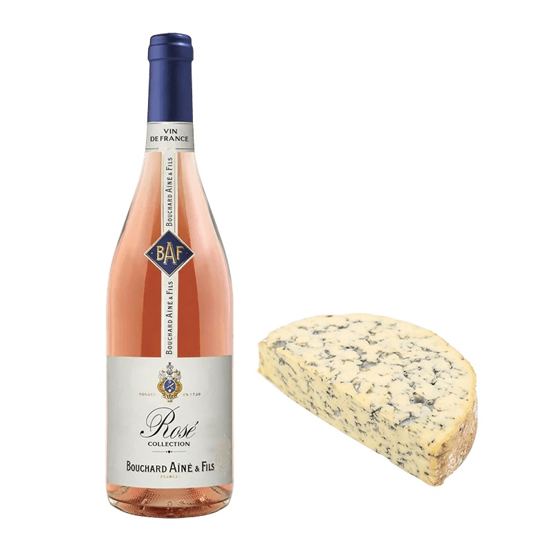 Wine Cheese: Bouchard Rose