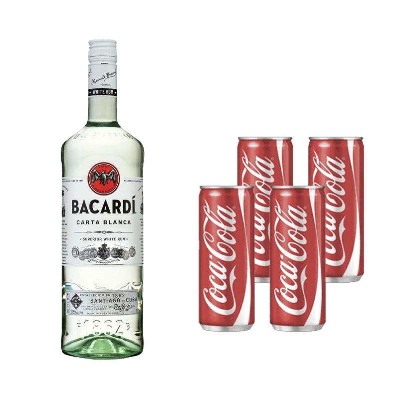 Bacardi Light + Mixer