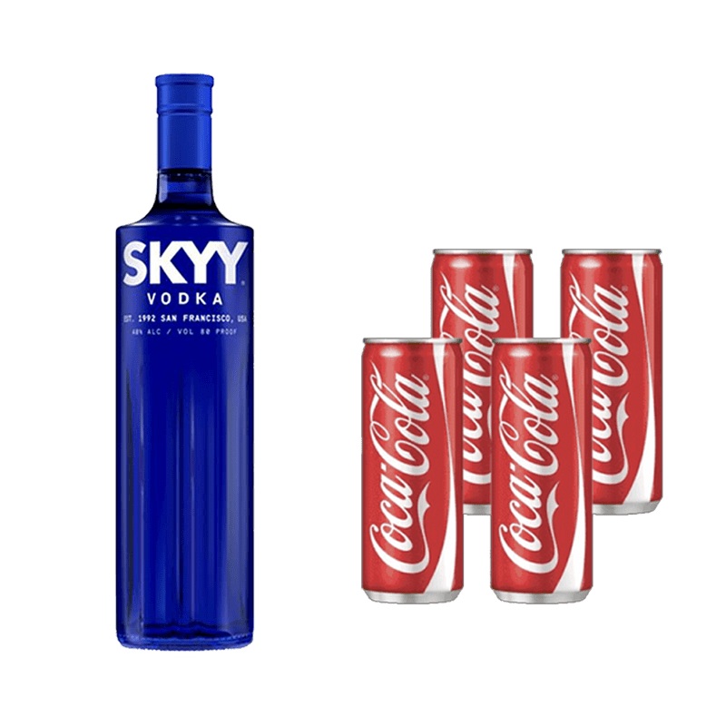 Skyy Vodka + Mixer