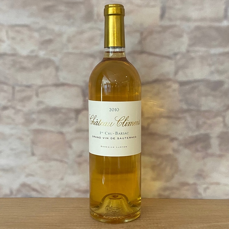 CHATEAU CLIMENS 1ER GRAND CRU CLASSE BARSAC 2010