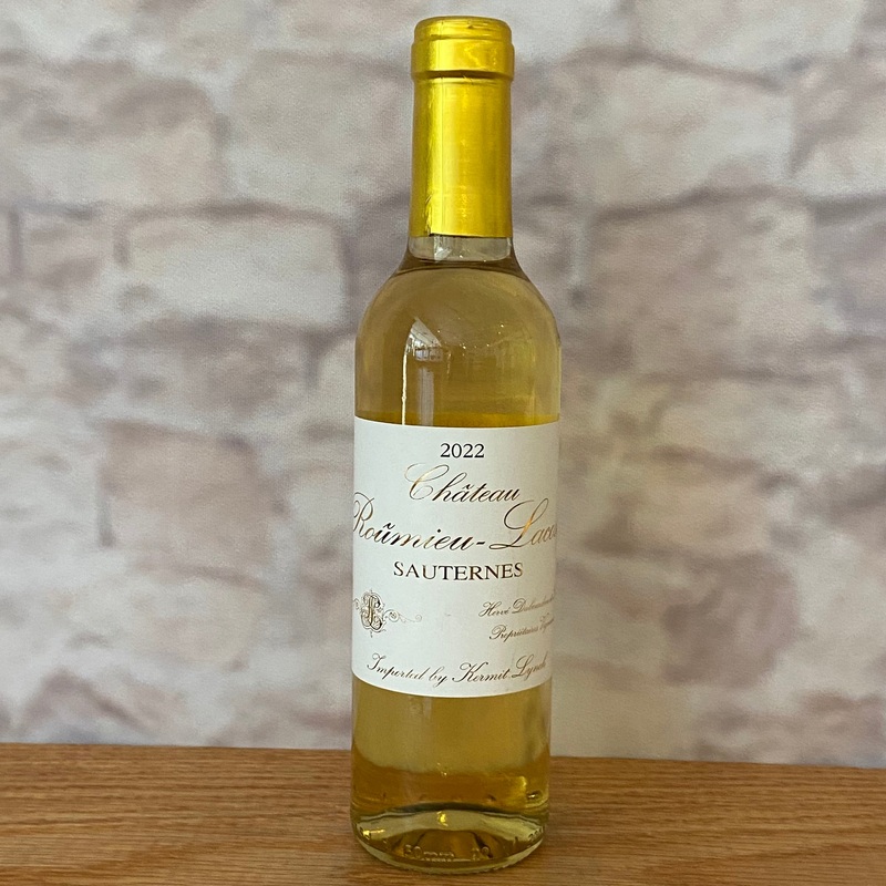 CHATEAU ROUMIEU-LACOSTE SAUTERNES 2022 375ML
