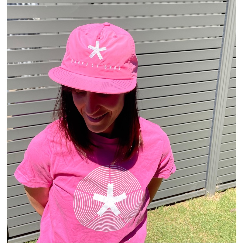 Chaffey AS Colour Caps|Black/white|Pink/White (Surf flat cap)|Black/pink (Surf flat cap)|Black/Pink