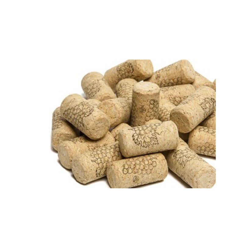 8 X 1 3/4 FIRST QUALITY STRAIGHT WINE CORKS 44 X 22mm