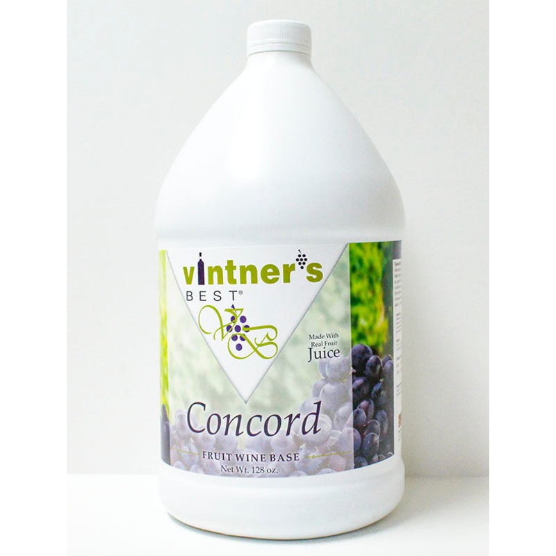 Concord – Vintner’s Best Fruit Wine Base (128oz/1gal)