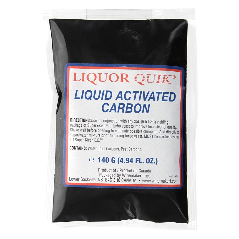 Liquor Quik Liquid Activated Carbon/Charcoal – 140 grams