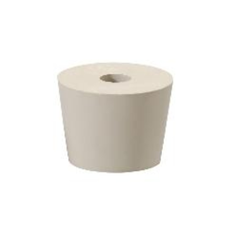 NO. 6.5 DRILLED RUBBER STOPPER (for 1 Gallon Jug)