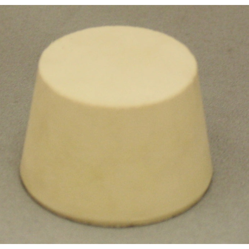NO. 7.5 SOLID RUBBER STOPPER
