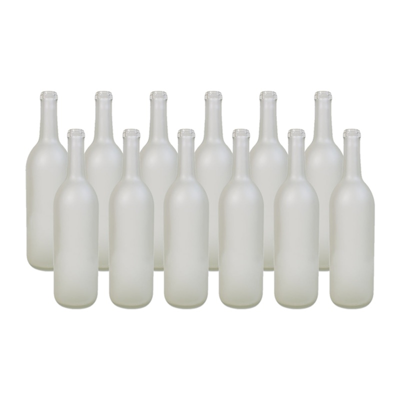 **PICK UP ONLY**   750mL BORDEAUX 5TH FROSTED BOTTLES 12/CASE or EACH