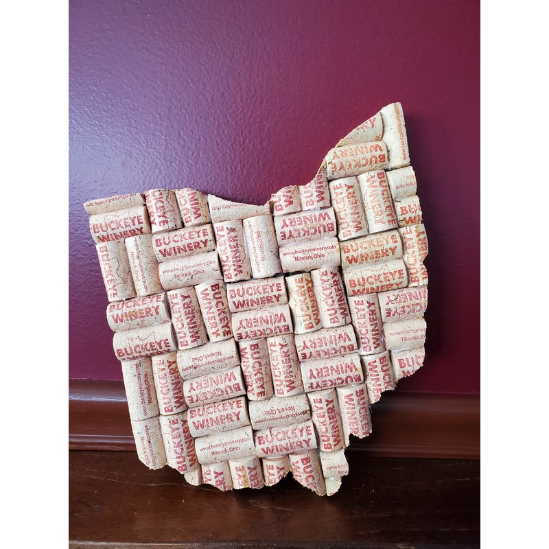**PICK UP ONLY** Ohio Sign (with corks)