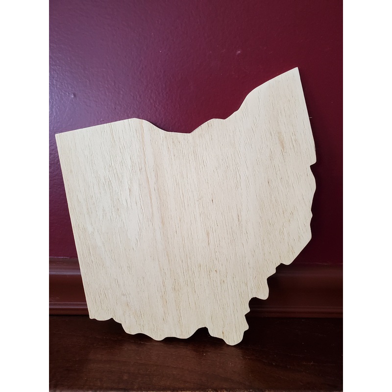 ** PICK UP ONLY** Ohio (small) Sign (without corks)