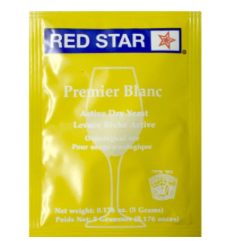 PREMIER BLANC RED STAR ACTIVE FREEZE-DRIED WINE YEAST