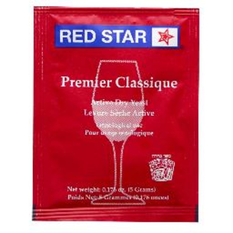 PREMIER CLASSIQUE RED STAR ACTIVE FREEZE-DRIED WINE YEAST
