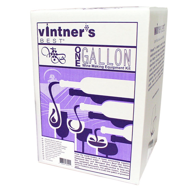 EQUIPMENT WINE KIT – VINTNER’S BEST ONE GALLON WINE EQUIPMENT KIT