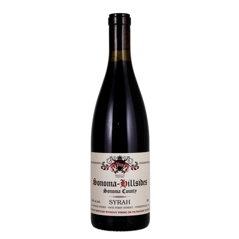 Pax Wines Syrah Sonoma Hillsides