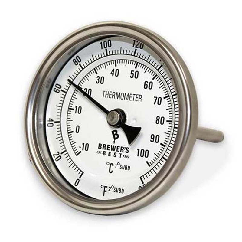 Thermometer – Brewer’s Best, Welded Dial (3)