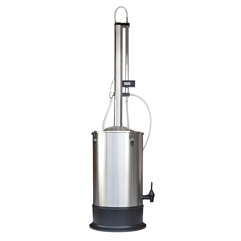 Turbo 500 – Water Distiller/Oil Extractor with Stainless Reflux
