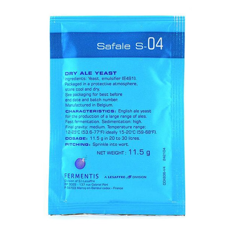 Yeast – Safale S-04