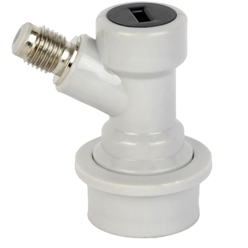 Keg Connector – In, Ball Lock 1/4 OD Threaded (Pepsi)