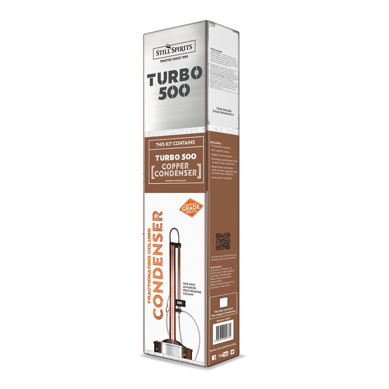 Turbo 500 – Reflux Copper Condenser