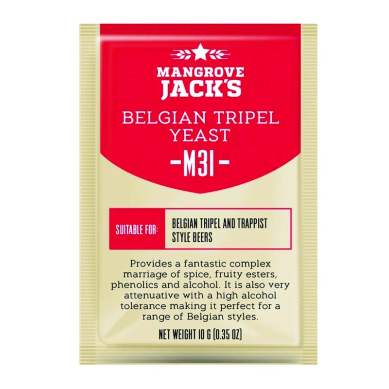 Yeast – Mangrove Jack’s Belgian Tripel – M31 (10g)