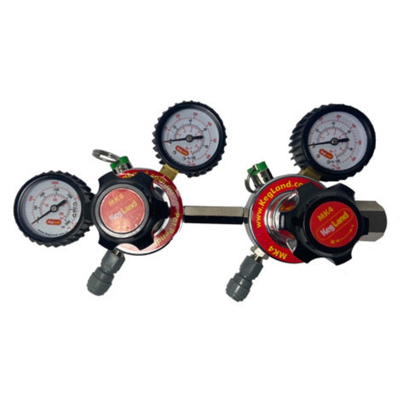 Regulator – Dual Pressure Gauge