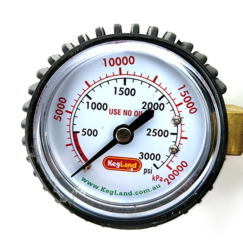 Regulator Gauge – High Pressure (0-3000 PSI)