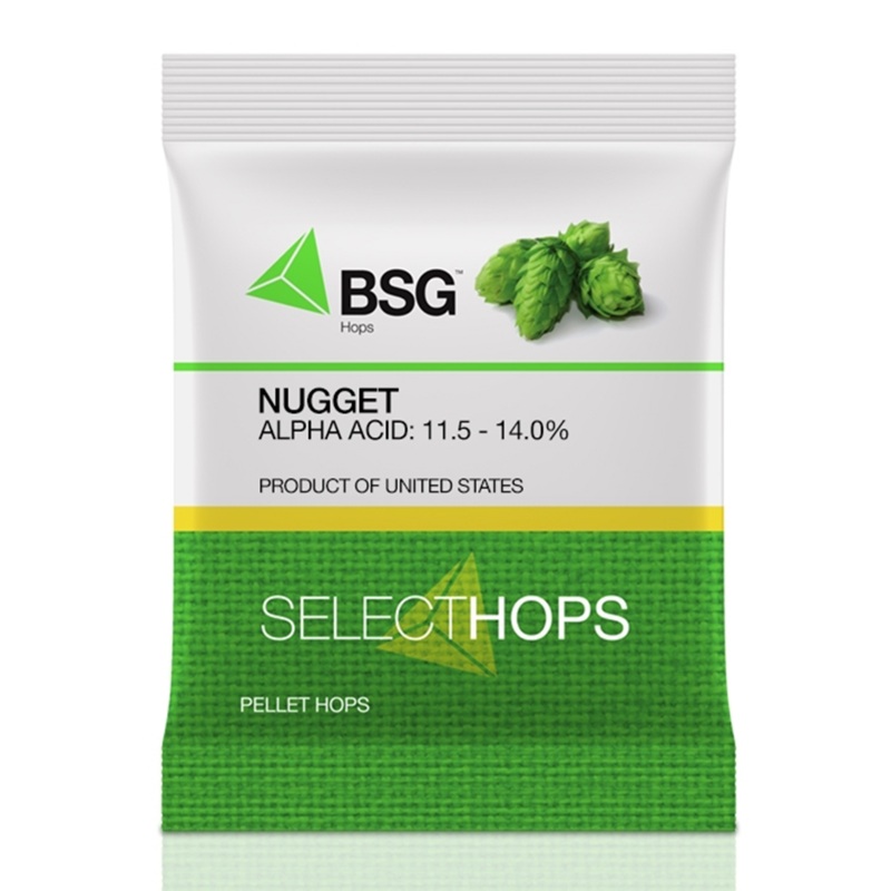 Hops – NUGGET Pellets|1 Ounce Bag