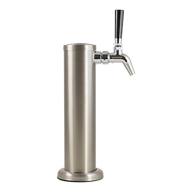 Stainless Steel Tower with Optional Stainless Steel NUKATAP Taps