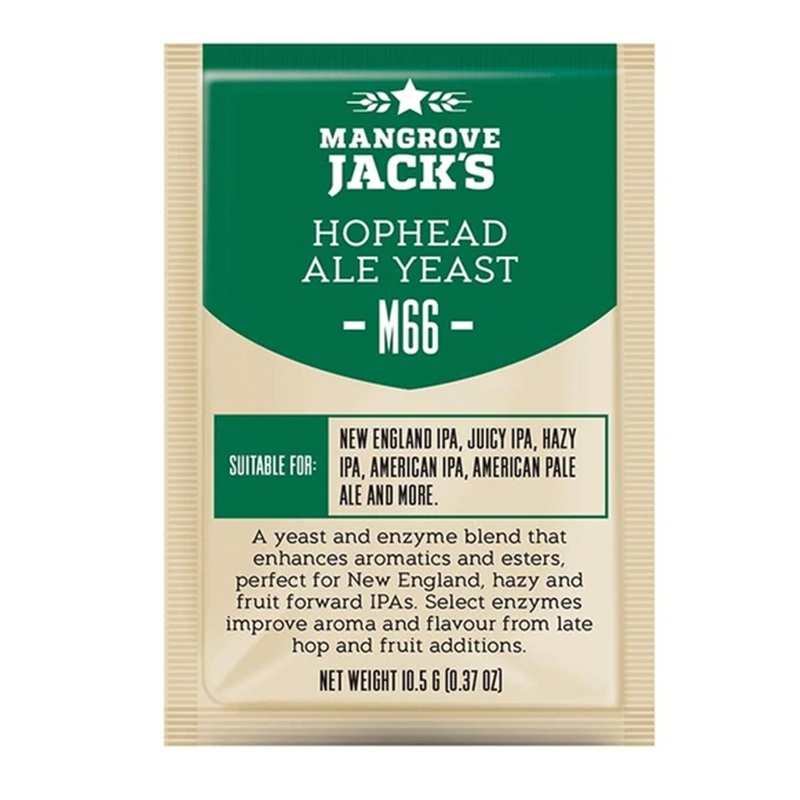 Yeast – Mangrove Jack’s Hophead Ale – M66 (10g)