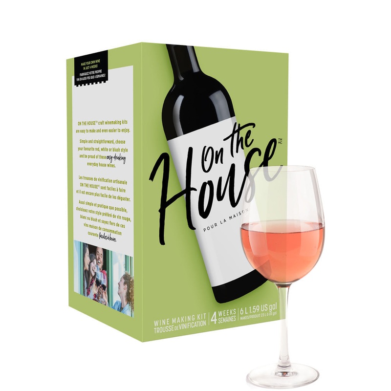On The House Blush Wine Kit