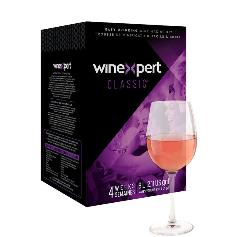 Winexpert Classic – Californian White Zinfandel Wine Kit