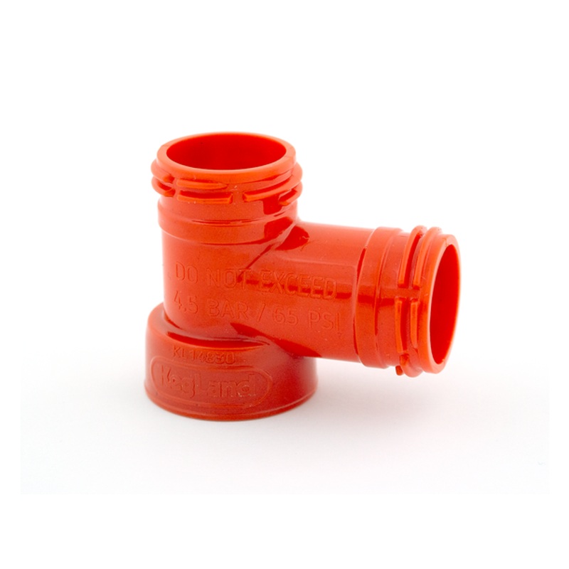 Carbonation Cap Tee Adapter (Female x Male x Male)