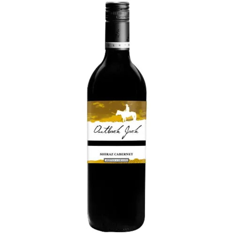 2023-2024 | Outback Jack Shiraz Cabernet | 5 Star Winery | Wine of Australia (12 Bottles)