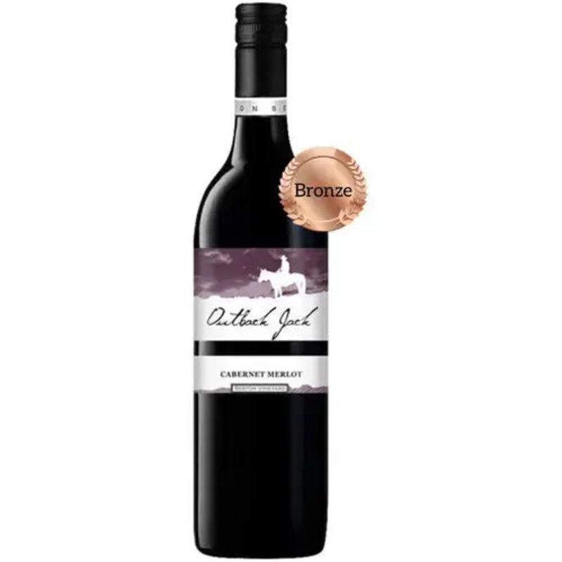 2024 | Outback Jack Cabernet Merlot | 5 Star Winery | Wine of Australia (12 Bottles)