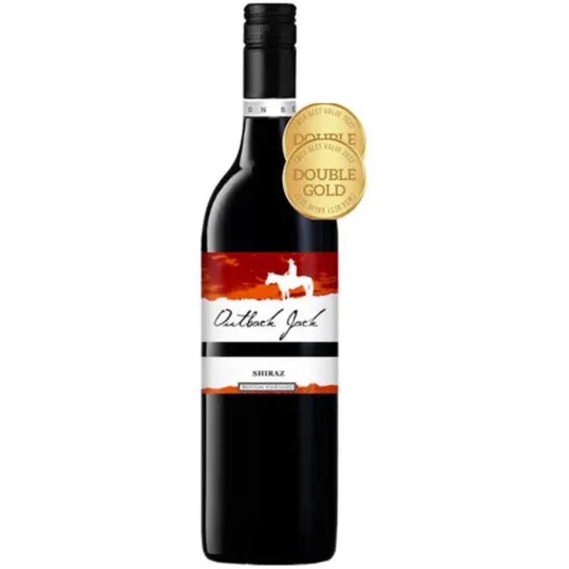 2024 | Outback Jack Shiraz | 5 Star Winery | Wine of Australia (12 Bottles)