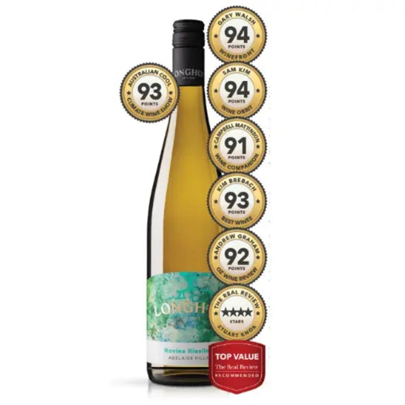 6 Pack | 2023 | Longhop Ravine Riesling | Wine of Adelaide Hills (6 Bottles)