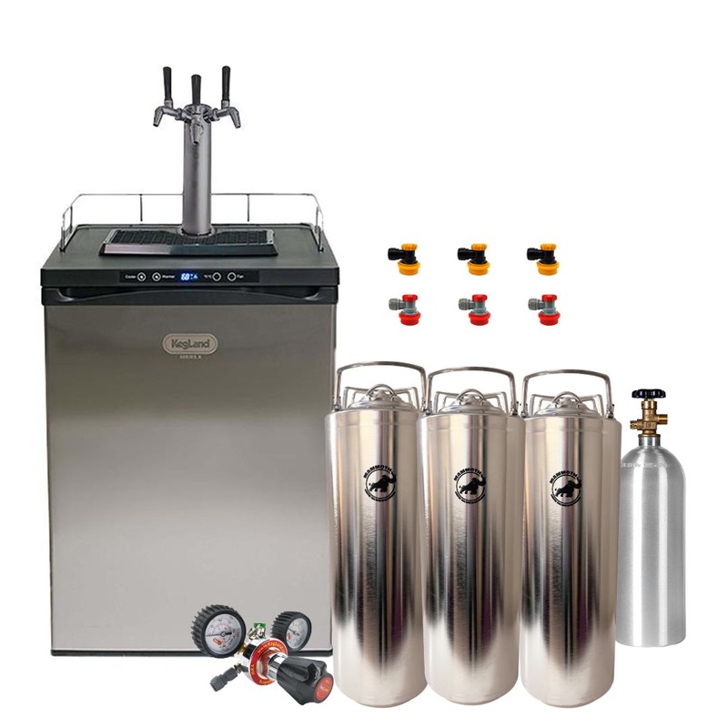 Complete Kegerator Kegging Packages – Triple Tap