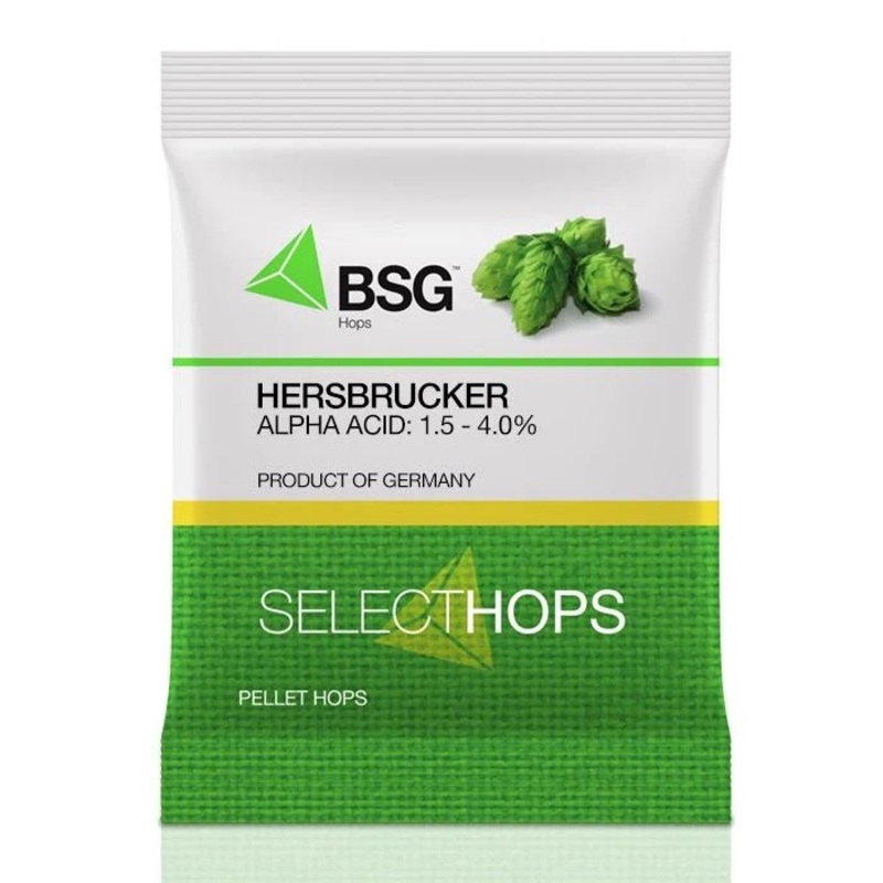 Hops – HERSBRUCKER Pellets|1 Ounce Bag|8 Ounce Bag