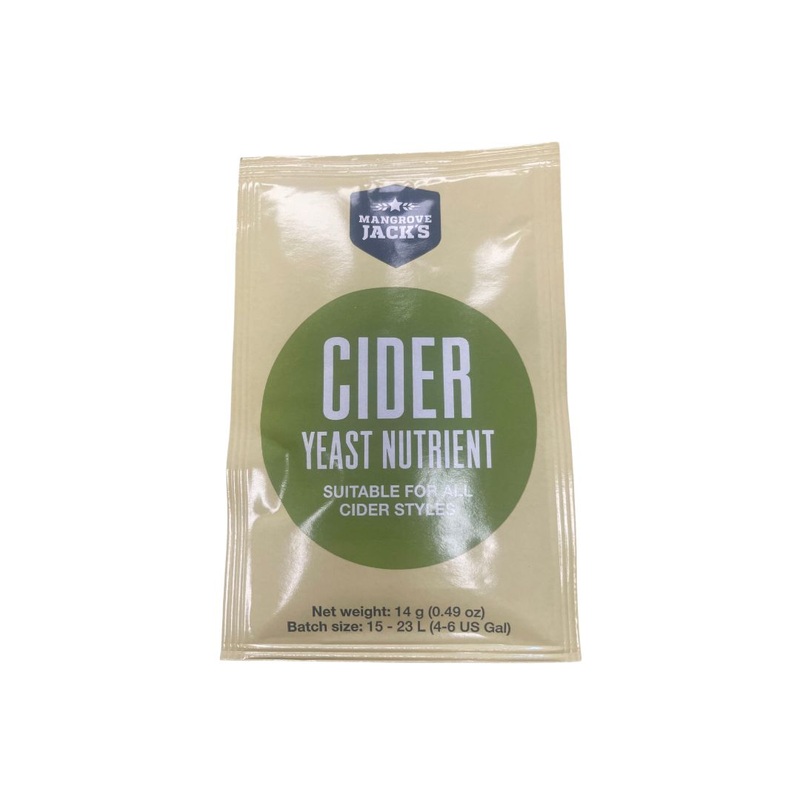 Mangrove Jack’s Cider Nutrient (14g) – CLEARANCE