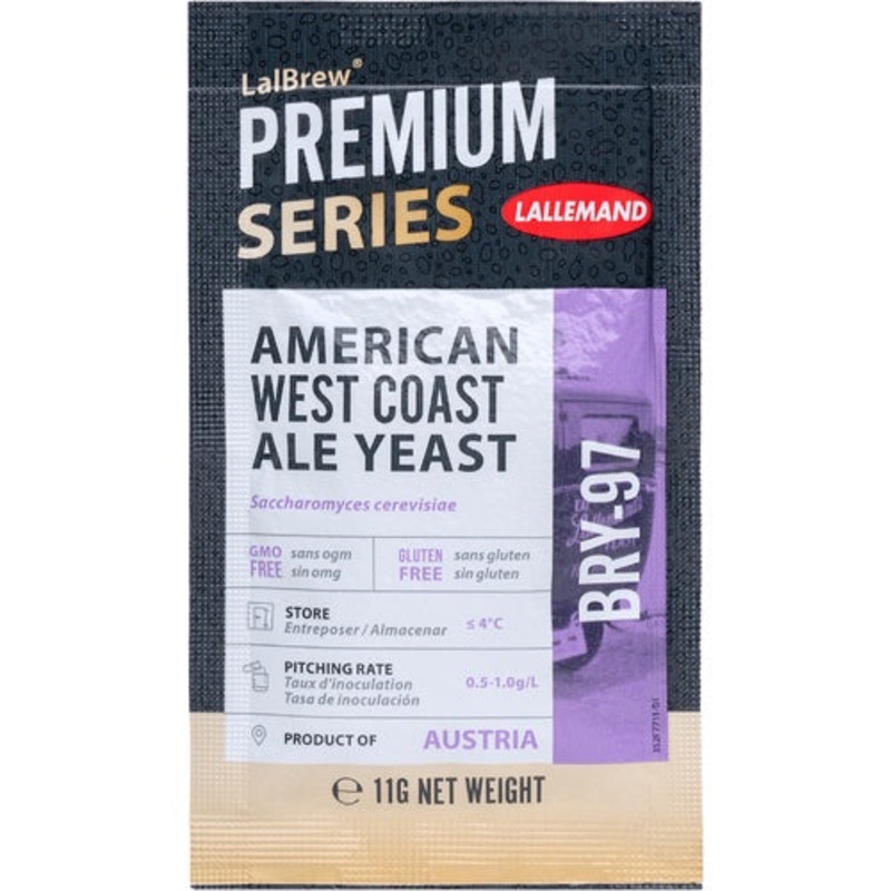 Yeast – LalBrew Bry-97- American West Coast Ale Yeast 11g